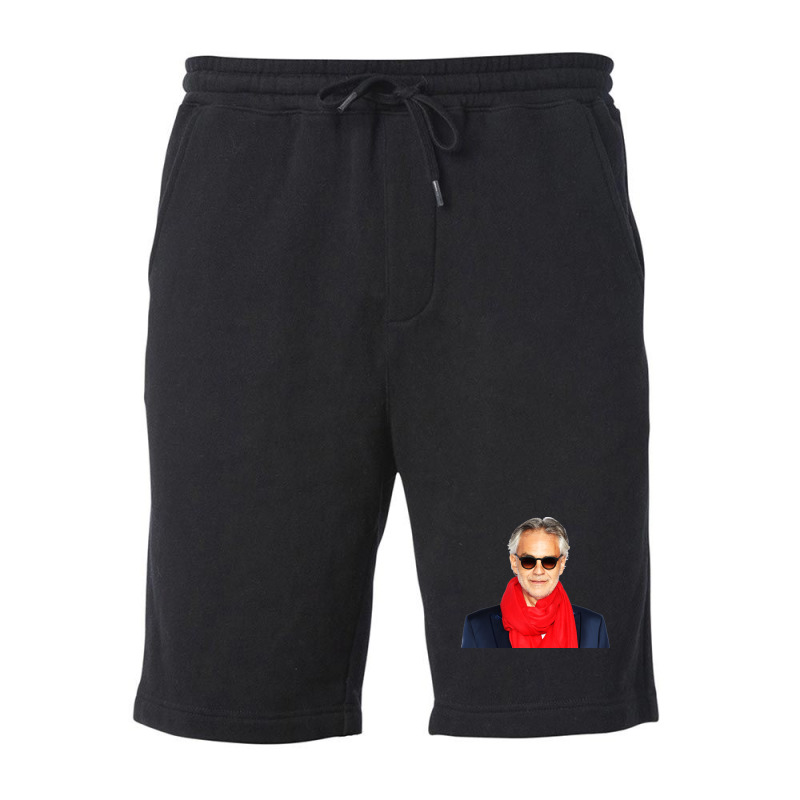 Andrea Bocelli - Italian Operatic Tenor And Multi-instrumentalist Fleece Short by Primala Shop | Artistshot