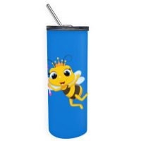 Cute Bee Skinny Tumbler | Artistshot