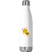 Cute Bee Stainless Steel Water Bottle | Artistshot