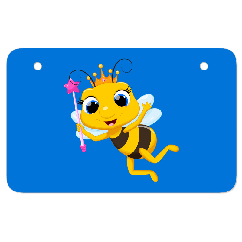 Cute Bee Atv License Plate | Artistshot