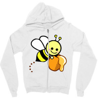 Honey Bee Zipper Hoodie | Artistshot