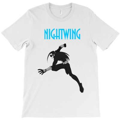 Nightwing Flying Movie T-shirt Designed By Yani