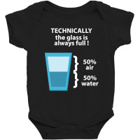 Water Glass Full Baby Bodysuit | Artistshot