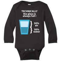 Water Glass Full Long Sleeve Baby Bodysuit | Artistshot