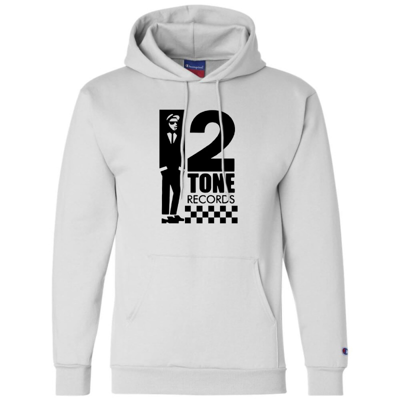 Custom Two Tone Records Champion Hoodie By Cm arts Artistshot