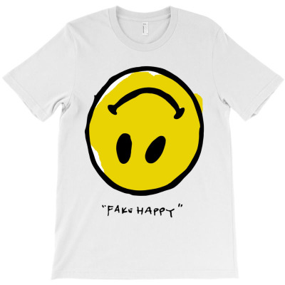 Happy Pin Smile Band T-shirt Designed By Yani