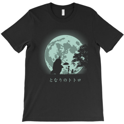 Rabbit Totoro Sakura T-shirt Designed By Yani