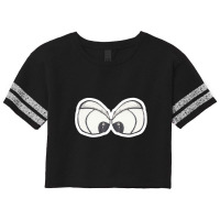 Simple Modern Black And White Geometric Pattern 23158397 Scorecard Crop Tee | Artistshot