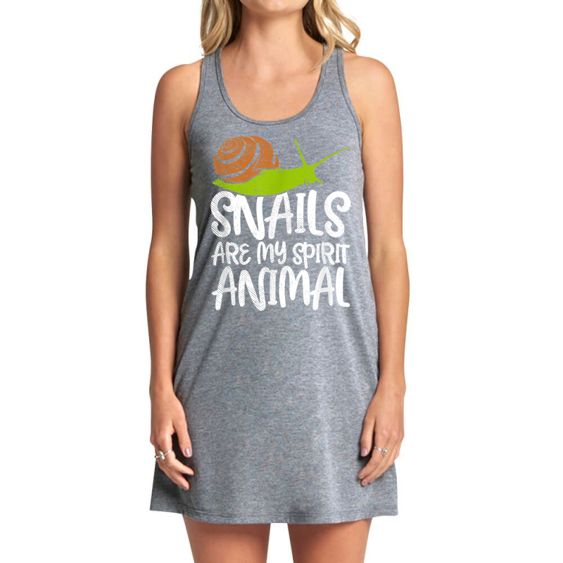 Roman Vineyard Garden Snail  I Love Snails Spirit Animal T Shirt Tank Dress by JahmayaWhittle | Artistshot