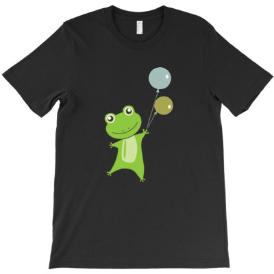 Happy Summer Frog T-shirt Designed By Yani