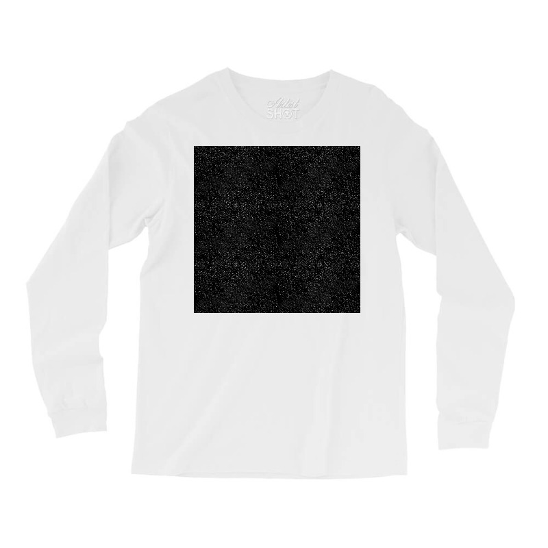 Black Granite Texture Background Illustration Long Sleeve Shirts | Artistshot