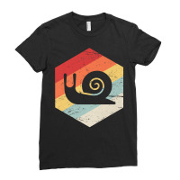 Retro Vintage Snail T Shirt Ladies Fitted T-shirt | Artistshot