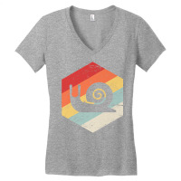 Retro Vintage Snail T Shirt Women's V-neck T-shirt | Artistshot