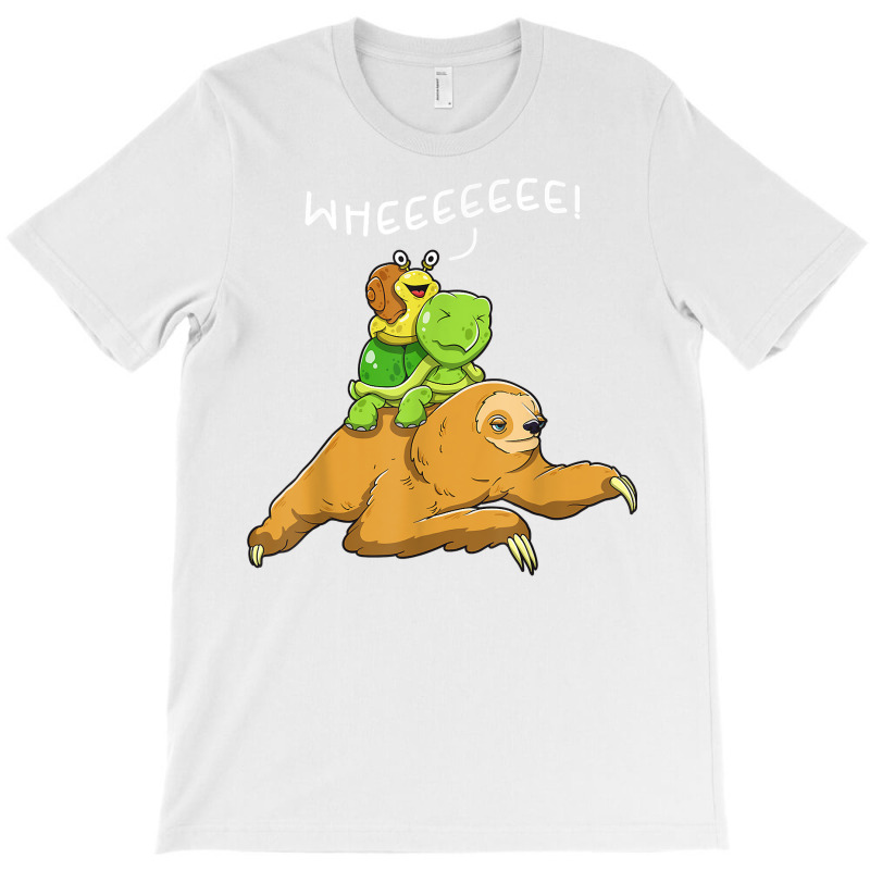 Sloth Snail Turtle Funny Race Slow Animal Speed Team Gift T Shirt T-Shirt by KretschmerBridge | Artistshot