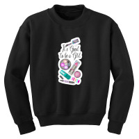 Trendy Modern Watercolor And Black Paint Splatter 17295620 Youth Sweatshirt | Artistshot