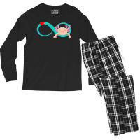 Axolotl T  Shirt Mexican Salamander Infinity Sign Axolotl Lover Animal Men's Long Sleeve Pajama Set | Artistshot