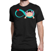 Axolotl T  Shirt Mexican Salamander Infinity Sign Axolotl Lover Animal Classic T-shirt | Artistshot