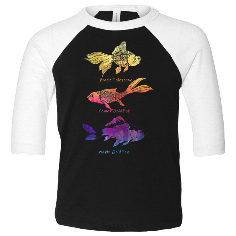 Fish Species Fishkeeper Ocean Underwater Aquarium Fish T Shirt Toddler 3/4 Sleeve Tee by ebertfran1985 | Artistshot