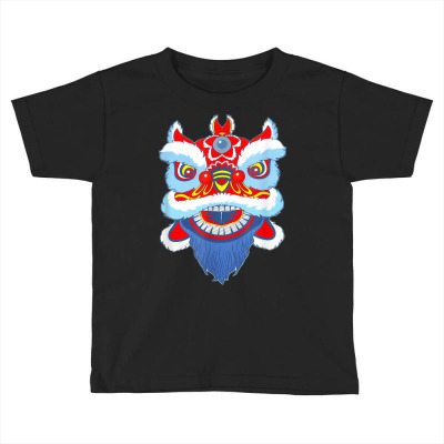 Dragon Mask Chinese New Year Owl Lucky Symbol T Shirt Toddler T-shirt Designed By Vaughandoore01