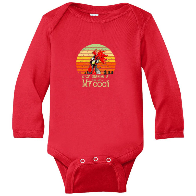 Chicken Funny Long Sleeve Baby Bodysuit by kanita cinta | Artistshot