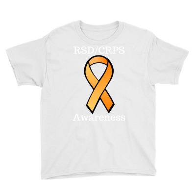 Complex Regional Pain Syndrome Crps Awareness 2 Sided Youth Tee Designed By Destifrid