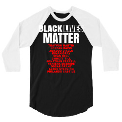 Black Lives Matter 3/4 Sleeve Shirt | Artistshot