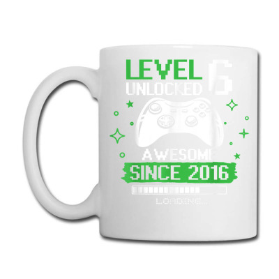 Birthday Boy Level 6 Unlocked 2016 Video Game Birthday Party T Shirt Coffee Mug Designed By Alanacaro