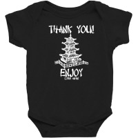 Thank You Enjoy Come Again Baby Bodysuit | Artistshot