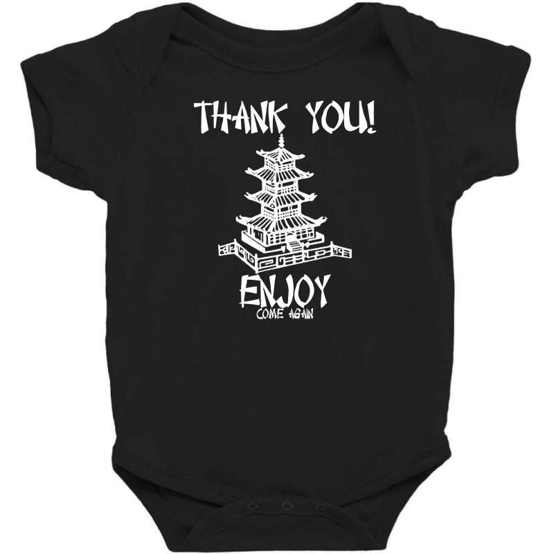 Thank You Enjoy Come Again Baby Bodysuit | Artistshot