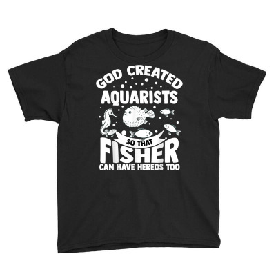 Aquarium Tshirt Aquascaping Aquatic Fishkeeping T Shirt Youth Tee Designed By Smykowskicalob1991