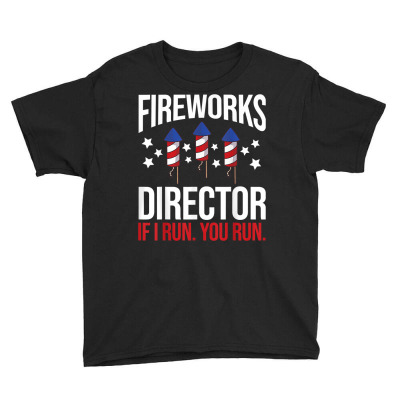 Fourth Of July 4th July Fireworks Boom Fireworks Director T Shirt Youth Tee Designed By Jessekaralpheal