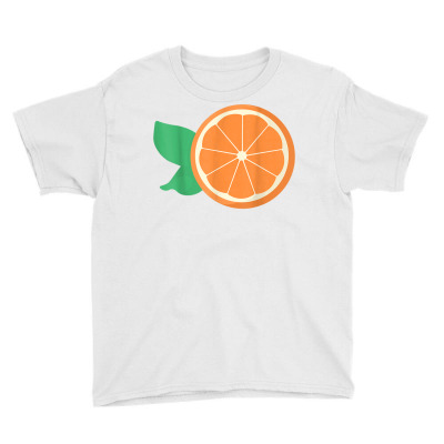 Orange Fruit Slice Fruit Lover T Shirt Youth Tee Designed By Butledona