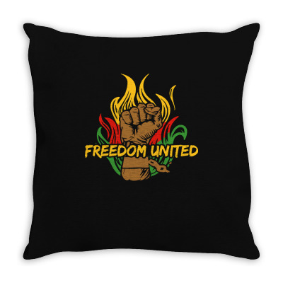 Juneteenth T  Shirt Freedom United   19th Of June 1865 Black History J Throw Pillow Designed By Sdaniel345