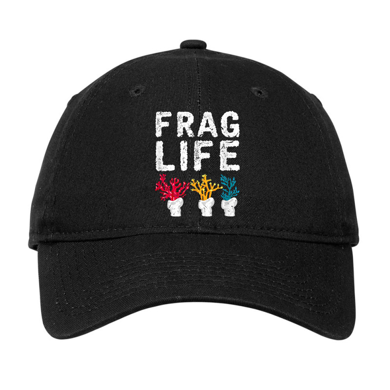 Frag Life Saltwater Reef Tank Funny Aquarium T Shirt Adjustable Cap by JahmayaWhittle | Artistshot