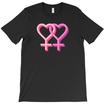 Feminist Hearts T-shirt Designed By Bettykumar