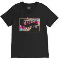 Juneteenth T  Shirt Juneteenth Floral Golden Frame T  Shirt V-neck Tee | Artistshot