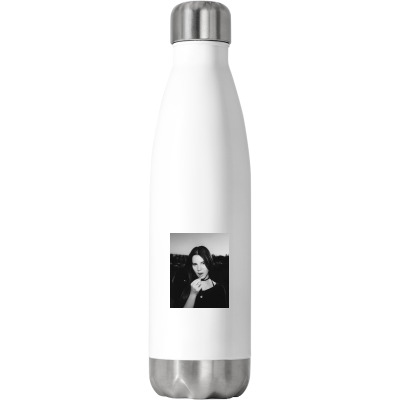 Lana Eat Cherry - Lana Del Rey Stainless Steel Water Bottle Designed By Ruckerto