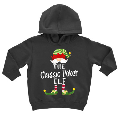 Classic Poker Elf Group Christmas Funny Pajama Party T Shirt Toddler Hoodie Designed By Crich34