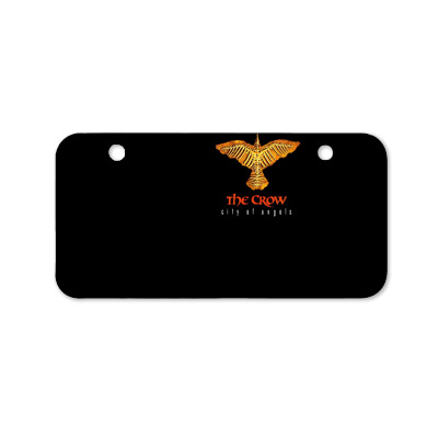 The Crow City Of Angels Bicycle License Plate Designed By Marcassue