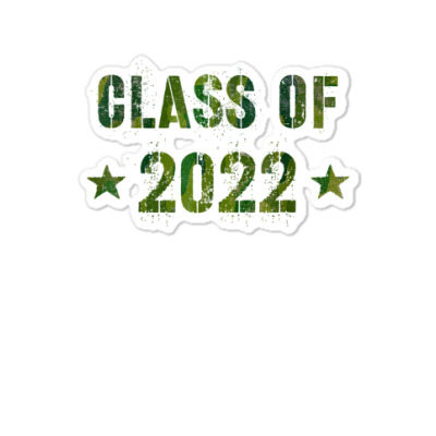 Graduation Class Of 2022 So Long High School Senior Military T Shirt Sticker Designed By Kristalis