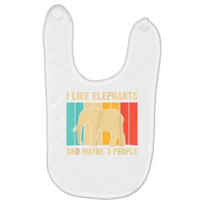 Funny Elephant Design Men Women Boys Girls Elephant Lover T Shirt Baby Bibs Designed By Deannpati
