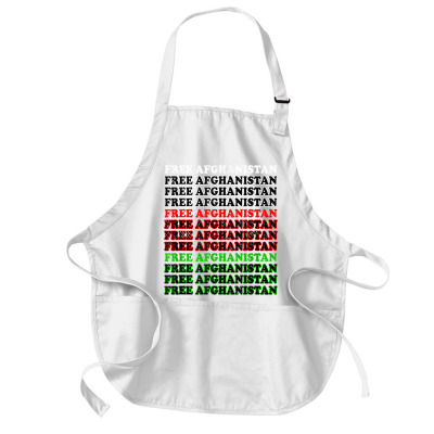 Free Afghanistan Save Afghanistan T Shirt Medium-length Apron Designed By Liublake