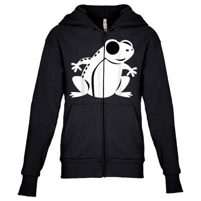 Frog Baby Toad Gift Frog T Shirt Youth Zipper Hoodie Designed By Marsh0545