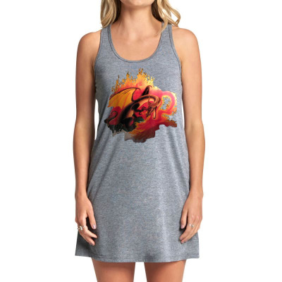 Fire Breathing Dragon T Shirt Tank Dress Designed By Shyanneracanello