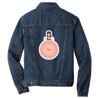 Multiplication Table In Circle For Number Eight 69410143 Men Denim Jacket | Artistshot