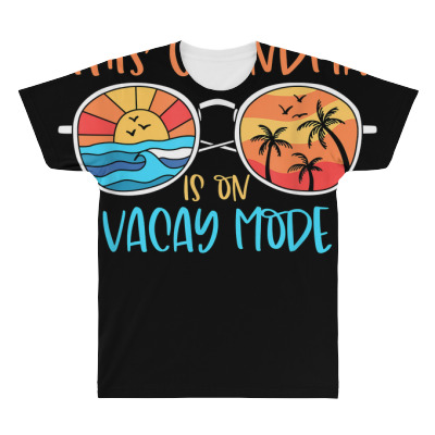 This Grandma Is On Vacay Mode Summer Vacation T Shirt All Over Men's T-shirt Designed By Aakritirosek1997