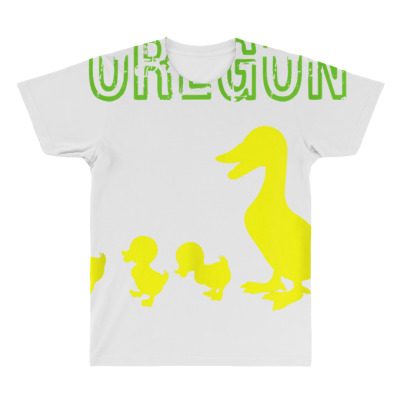 Oregon Souvenir T Shirt All Over Men's T-shirt Designed By Mikalegolub95