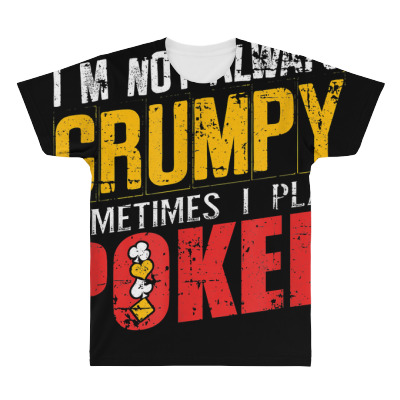 Funny Poker Player Gift T Shirt All Over Men's T-shirt Designed By Corn233