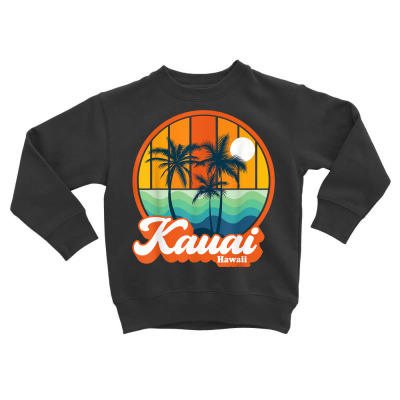 Vintage Kauai Hawaii Hawaiian Summer Vacation Beach Souvenir T Shirt Toddler Sweatshirt Designed By Jessekaralpheal