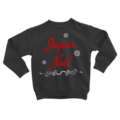Joyeux Noel French Louisiana Cajun Merry Christmas T Shirt Toddler Sweatshirt Designed By Ebertfran1985